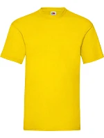 Tričko Fruit of the Loom Valueweight T 16.1036 žlté