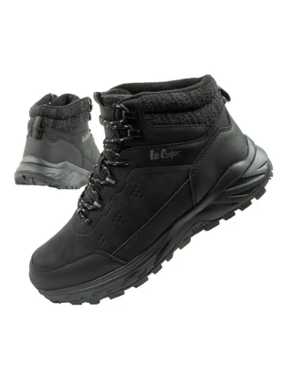 Pánska zimná trekingová zateplená členková obuv Lee Cooper