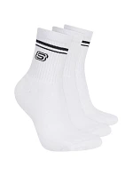 Skechers 3pk Wpk Wmn Ls Low Crew S601827-WHT biele 39–42