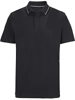 NEOBLU Orel Unisex piqué polo z hrubej bavlny 24.4337 tmavočierna NEOBLU Orel Unisex piqué polo z hrubej bavlny 24.4337 tmavočierna