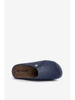 Męskie Obuwie Domowe Kapcie Klapki Inblu MT000011 Grantowe Męskie Obuwie Domowe Kapcie Klapki Inblu MT000011 Grantowe