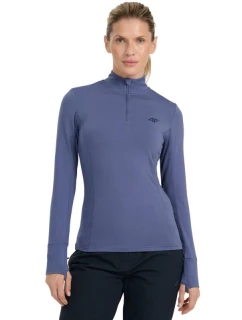 Dámska termo mikina 4F F098 denim 4FWAW25UBRUF098 32S