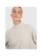 Dámska mikina na jogu a pilates 4F 4FWAW25TFSWF589-12S