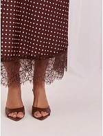 Sukňa MI SD 4213.52 hnedá