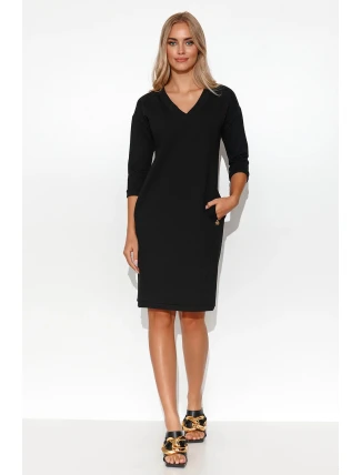 Dámske šaty M779 Čierna - Makadamia Dámske šaty M779 Čierna - Makadamia