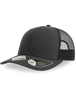 Atlantis Headwear Bryce 6-panelová truckerová čiapka 33.0102 tmavošedá/čierna Atlantis Headwear Bryce 6-panelová truckerová čiapka 33.0102 tmavošedá/čierna