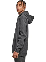 Build your Brand BB 006 Oversize mikina s kapucňou z hrubej bavlny 56.B006 charcoal