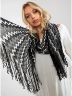 Šál AT SZ 2799.12x čierna
