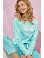 Taro Abi 3217 long/r S-XL Z24/25 dámske pyžamo Taro Abi 3217 long/r S-XL Z24/25 dámske pyžamo