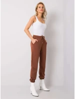 Tepláky RV DR 6120.03P tmavo hnedá