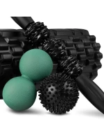 Masážny valček s príslušenstvom Spokey Mixroll Set SPK-944203