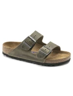 Dámske/pánske žabky Birkenstock Arizona Soft Footbed Oiled Leather Narrow Faded Khaki (1019377) Dámske/pánske žabky Birkenstock Arizona Soft Footbed Oiled Leather Narrow Faded Khaki (1019377)