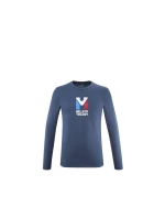 MILLET M Chamonix Tri Ts Ls tričko námornícka modrá pánske MILLET M Chamonix Tri Ts Ls tričko námornícka modrá pánske