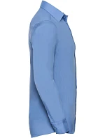 Russell Athletic 924M Popelínová košeľa s dlhým rukávom 11.924M corporate blue