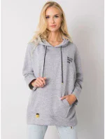 Mikina RV BL 7098.28 sivá