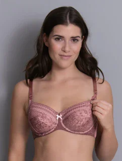 Dojčiaca podprsenka Fleur s kosticami 5053 berry - Anita Maternity