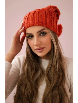 Milano fleecová čiapka K203 červená