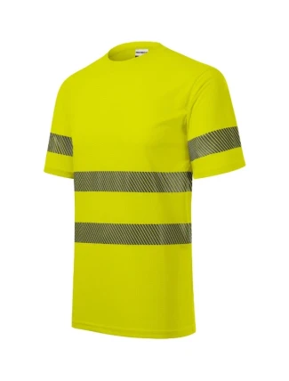 HV Dry Tričko unisex fluorescenčná žltá