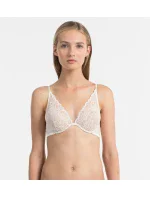 Podprsenka s kosticou QF1436E slonovinová - Calvin Klein Podprsenka s kosticou QF1436E slonovinová - Calvin Klein