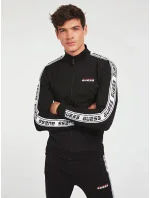 Pánska mikina U0BA33K6XF0 - JBLK čierna - Guess