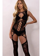Dámske body Kelly, čierne – Pure Sin Dámske body Kelly, čierne – Pure Sin