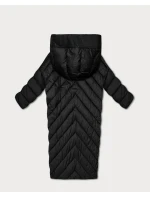 Čierna zimná bunda v štýle netopiera (P3-6026-1) Čierna zimná bunda v štýle netopiera (P3-6026-1)