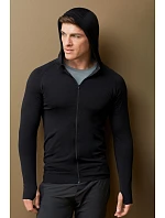 Stedman Seamless Sports Jacket Men Pánska športová bunda s kapucňou 05.8870 black opal Stedman Seamless Sports Jacket Men Pánska športová bunda s kapucňou 05.8870 black opal
