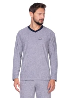 Pánske pyžamo 592 sivé - REGINA