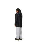 Bunda do dažďa Rains CARGO LONG JACKET W3 12060 01 BLACK Bunda do dažďa Rains CARGO LONG JACKET W3 12060 01 BLACK