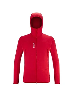 Bunda MILLET FUSION GRID HOODIE M červená