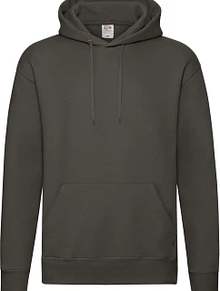 Fruit of the Loom Premium Hooded Sweat Pánska mikina s kapucňou 16.2152 charcoal