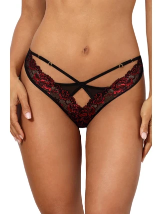 Axami V-10028 farba: čierno-červená