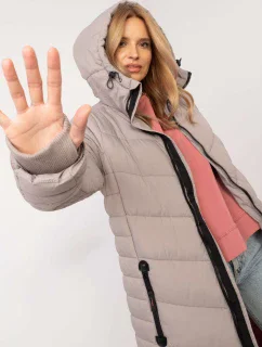 Kabát D51160XB44540A1 tmavo lila