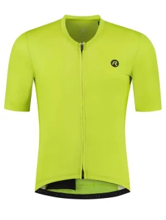 Rogelli pánsky dres DISTANCE limetkovo zelený S