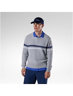 Pánsky sveter ROSSIGNOL M Knitted Cn Sweater, sivý