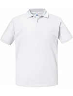 Russell Athletic 570M Pánske piqué polo „Authentic Eco“ 10.570M biele Russell Athletic 570M Pánske piqué polo „Authentic Eco“ 10.570M biele