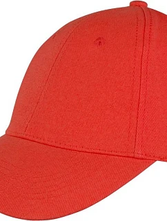 Result Headwear RC 081X 6-panelová nízkoprofilová čiapka s kšiltom 28.081X červená