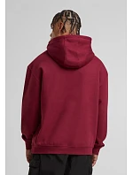Build your Brand BB 006 Oversize mikina s kapucňou z hrubej bavlny 56.B006 olivová