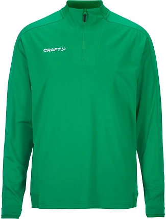 Craft Teamwear Evolve 2.0 Half Zip M Pánska tréningová bunda s 1/4 zipsom 82.4758 team green