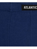 Pánske boxerky ATLANTIC 2Pack - čierna/modrá