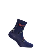 Chlapčenské vzorované ponožky Wola U24.P01;W24.P01 21-26 Chlapčenské vzorované ponožky Wola U24.P01;W24.P01 21-26