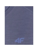 Pánske trekingové tričko z merino vlny 4F 4FWAW25TFTSM1526-32S