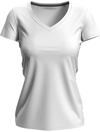 Stedman Stretch-T V-neck Women Dámske tričko s výstrihom do V 05.9710 biele Stedman Stretch-T V-neck Women Dámske tričko s výstrihom do V 05.9710 biele