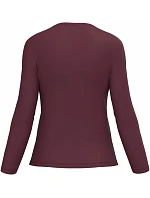 Kariban K 383 Dámske tričko s dlhým rukávom 20.K383 wine