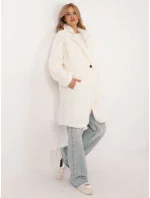 Kabát DHJ PL 19991.93P ecru Kabát DHJ PL 19991.93P ecru