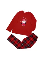 Dámske pyžamo 165/030 červená - Karol