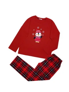 Dámske pyžamo 165/030 červená - Karol