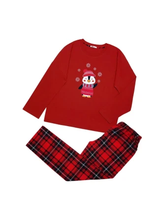 Dámske pyžamo 165/030 červená - Karol