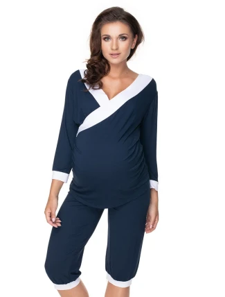 Tehotenské pyžamo model 138236 PeeKaBoo