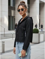 Dámska prechodná bunda EUNIKAR black FashionStreet TY4333 Dámska prechodná bunda EUNIKAR black FashionStreet TY4333
